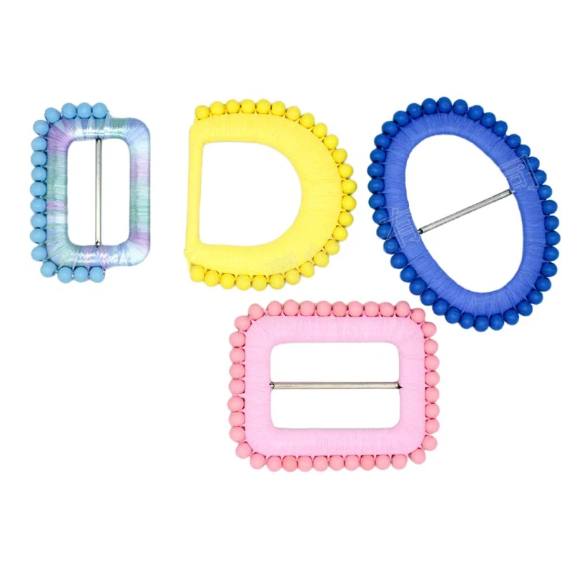 Handmade Rattan Woven Belt Buckle high quality